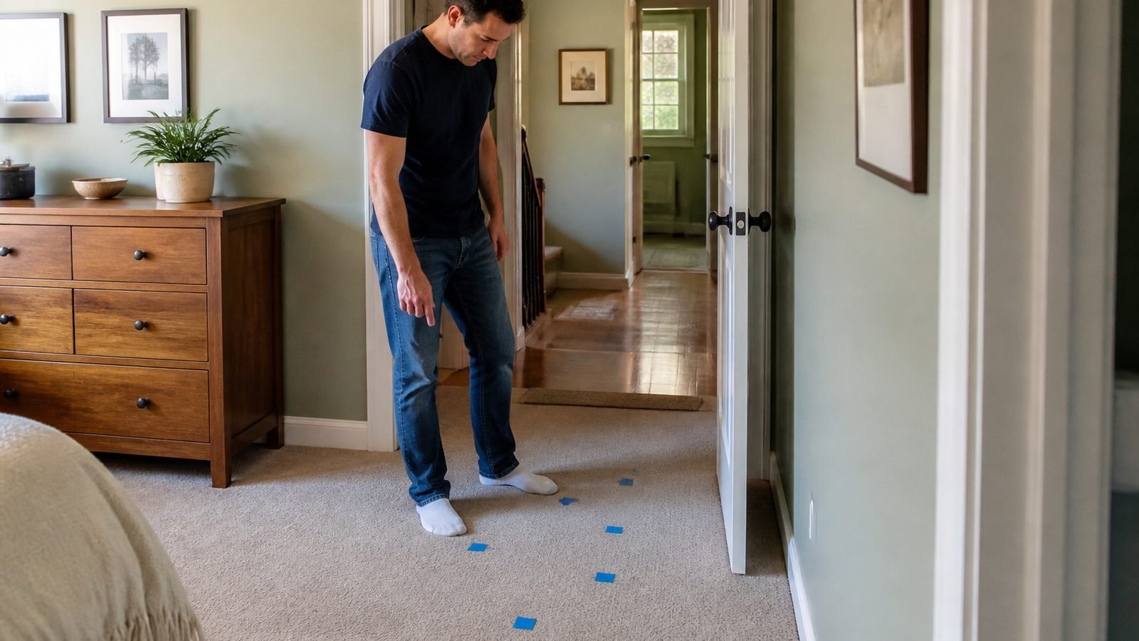 How to Quiet a Squeaky Floor Without Access From Below featured image