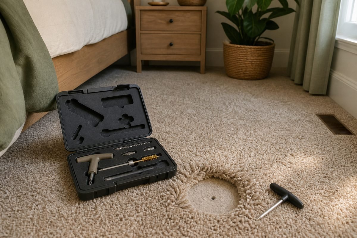 How to Quiet a Squeaky Floor Without Access From Below inline-action