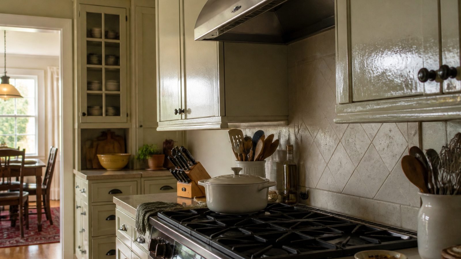 How to Clean Grease From Painted Kitchen Cabinets Safely featured image