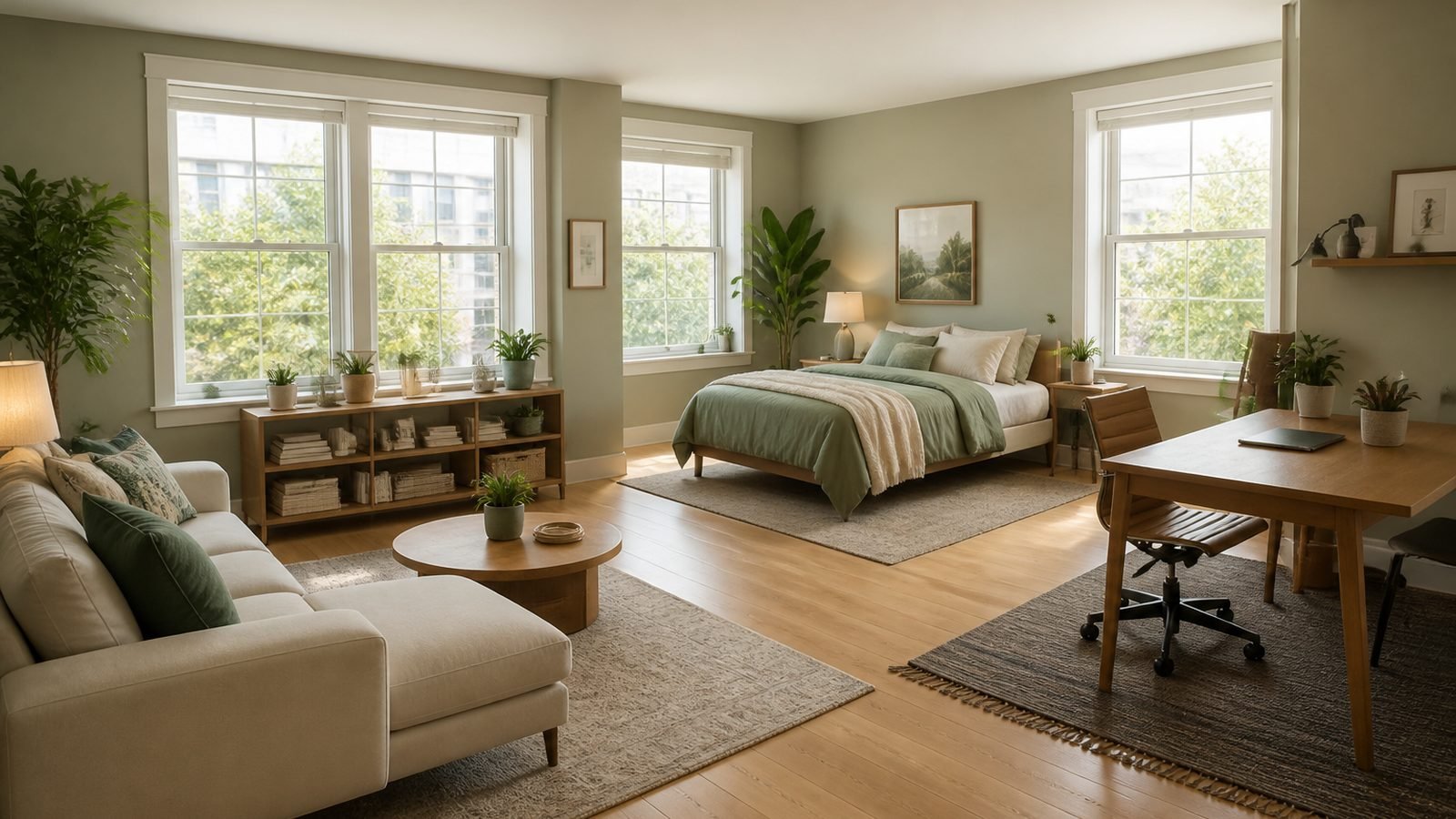 How to Create Zones in a Studio Apartment Without Dividers featured image