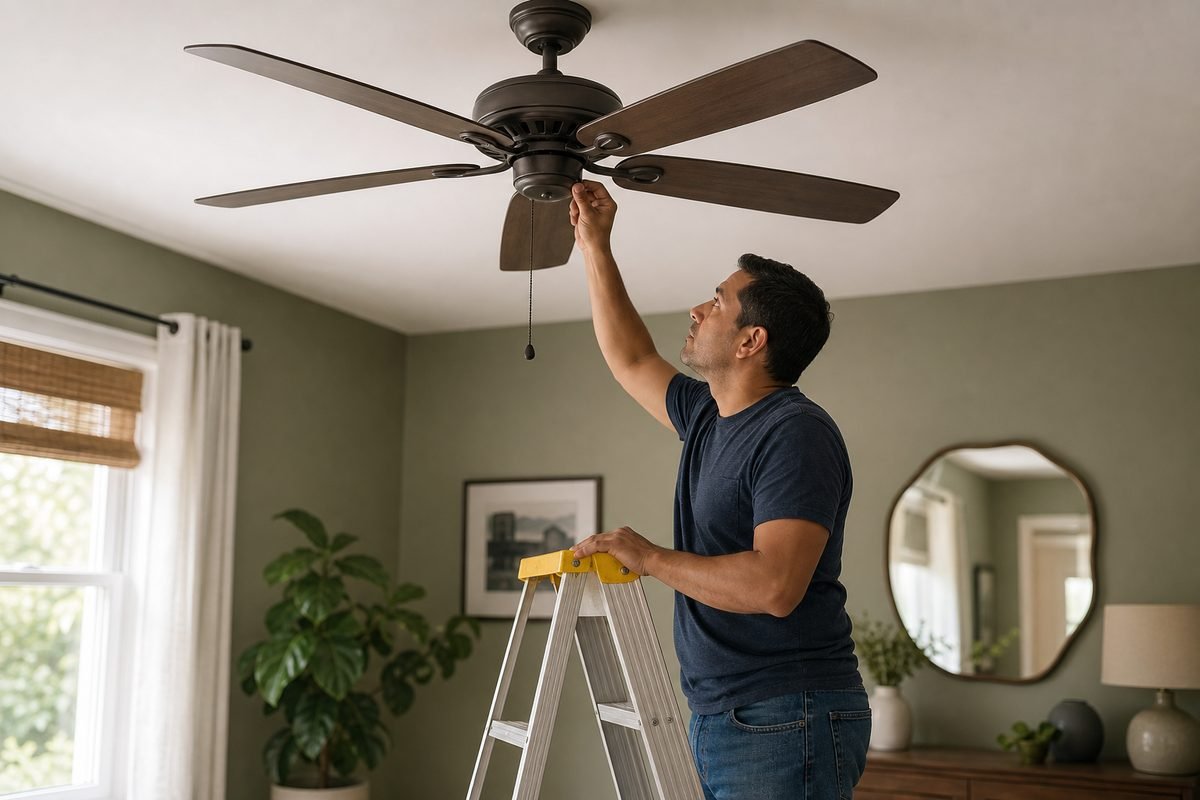 Ceiling Fan Direction: A Room-by-Room Comfort Guide inline-action
