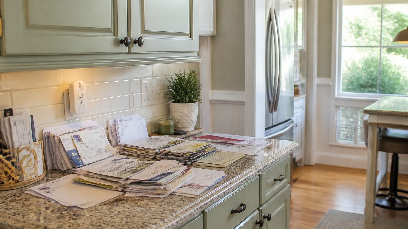A Simple Paper-Clutter System for the Kitchen Counter featured image