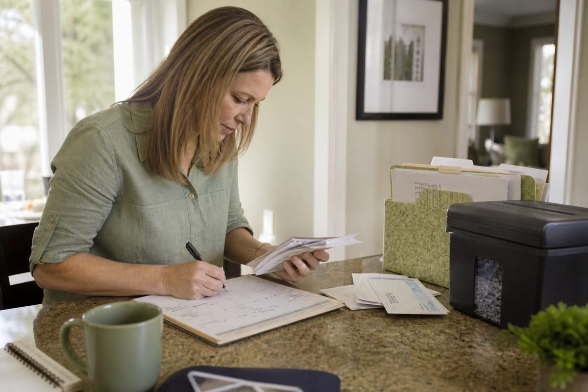 A Simple Paper-Clutter System for the Kitchen Counter inline-action