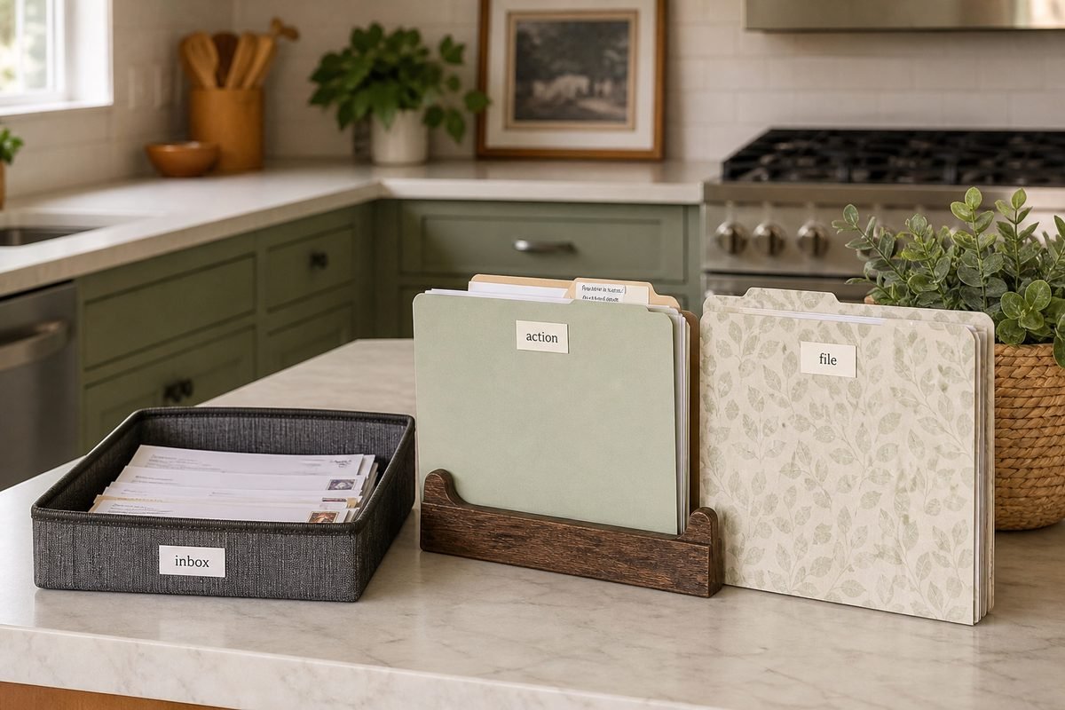 A Simple Paper-Clutter System for the Kitchen Counter inline-observation